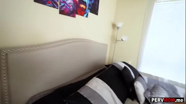 My stepmom came home and we ended up fucking