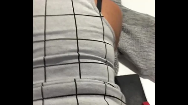 Amateur couple have sex in classroom