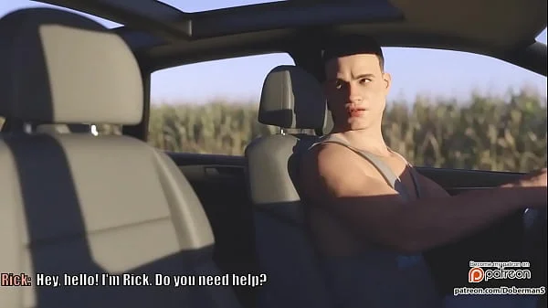 cheated on her husband with a passing, while he went for gasoline