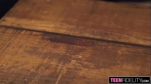 TEENFIDELITY Alice Pink Loses at Strip Poker But Wins a Creampie