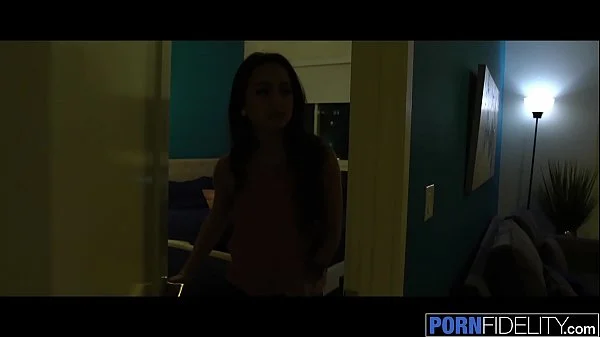 PORNFIDELITY Horny Asian Houseguest Helps Herself To Big Black Cock