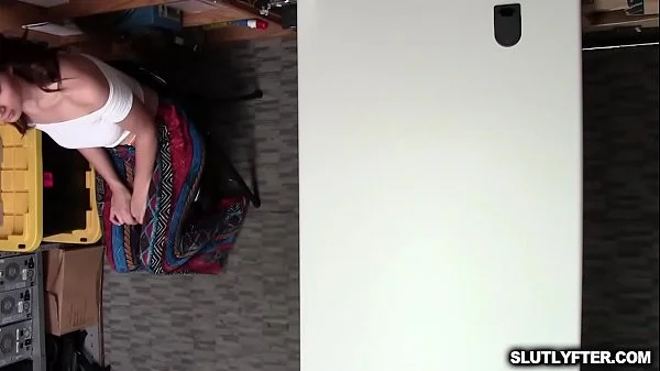 Bella Rolland pumping that wet twat fast on top of the LP Officer!