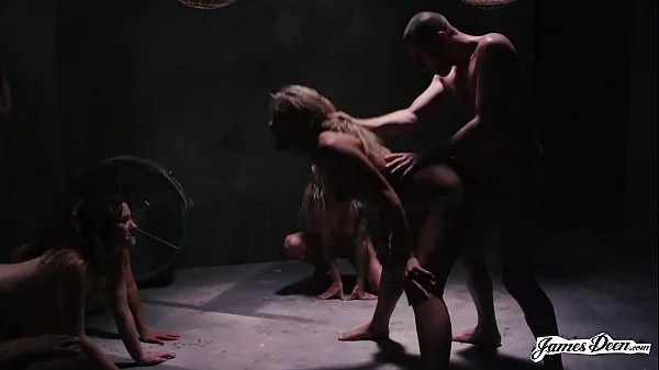 THE MOST INSANE 9 VS 1 GROUP ROUGH SEX ORGY MARATHON YOU HAVE EVER SEEN! - Featuring: Dani Daniels / Carmen Callaway / James Deen / Jessica Ryan / Janice Griffith / Carmen Caliente & MORE!