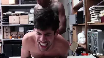 Black police officer himself on a HOT theif