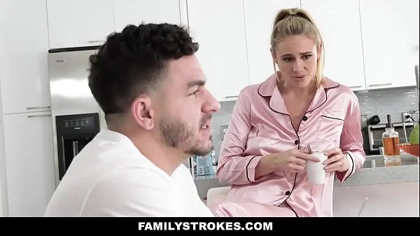 FamilyStrokes - Big Titty MILF (Addie Andrews) Gets Fucked By StepNephew