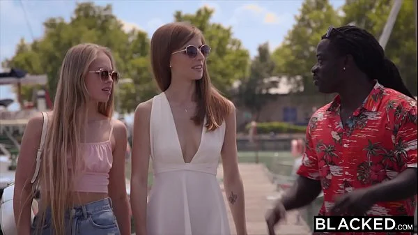 BLACKED Backpacker Emelie can't get her tour guide's BBC off her mind