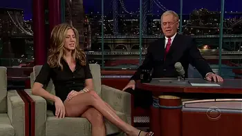 Jennifer Aniston Shows Off Her Hot Legs