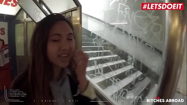 LETSDOEIT - Tiny Asian Teen Seduced And Fucked In Prague (May Thai)