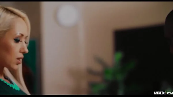 DOMINANT BULL MONSTER BIG BLACK COCK FUCK HIS BLONDE ASSISTANT