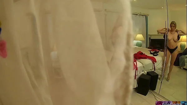 You're caught peeping by your stepmom but she lets you inside her POV - Erin Electra