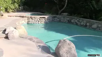 Sexy Brunette Teen Elena Koshka fucks her step brother