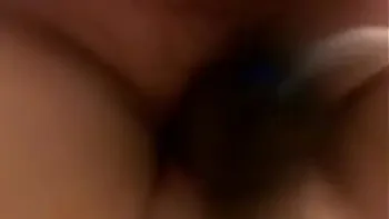 Squirting pussy with black cock sleeve