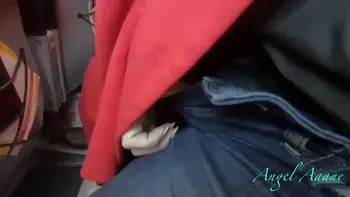 Public Airplane Blowjob