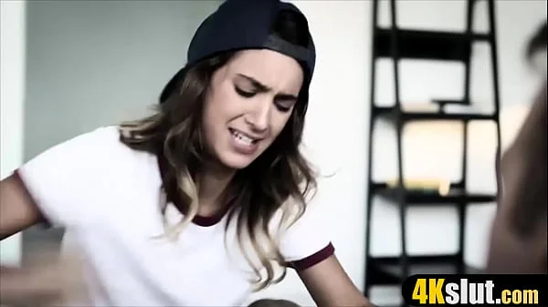 Lets convert my lesbian stepsister into a hetero slut