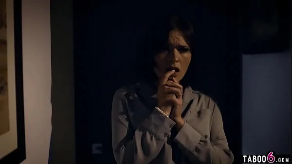 Paranoid wife does not trust the new teen babysitter