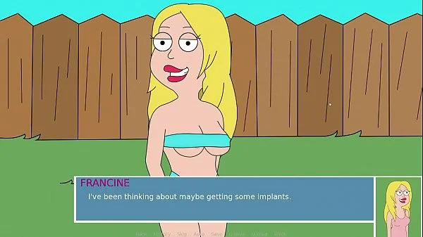 Francine Smith Sunbathing Nude. American