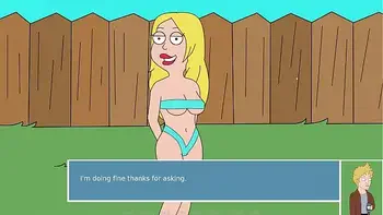 Francine Smith Sunbathing Nude. American