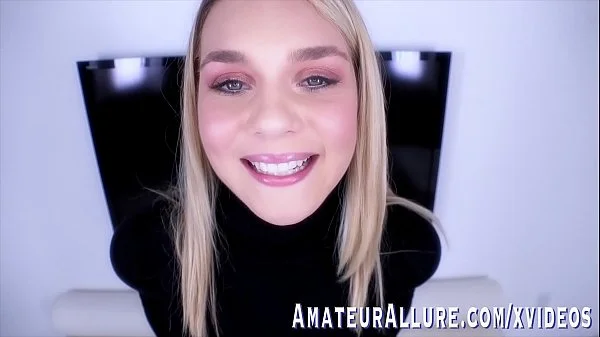 Gabbie Carter Exposes Her Beautiful Big Boobs While Playing With a Big Cock.