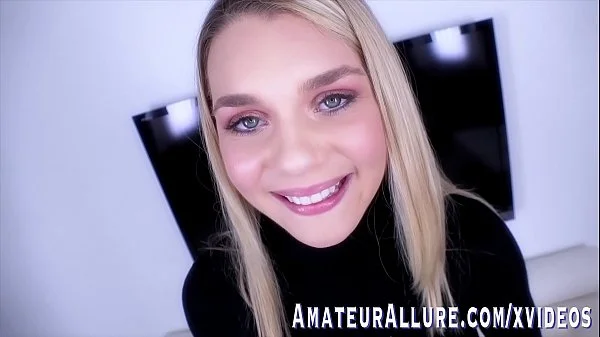 Gabbie Carter Exposes Her Beautiful Big Boobs While Playing With a Big Cock.