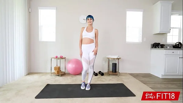 FIT18 - Wild Blue Hair Jewelz Blu With The Perfect Pussy