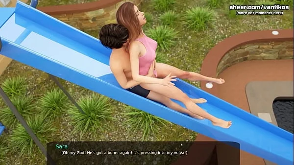 Petite stepsister with a nice fit ass thighjob l My sexiest gameplay moments l Milfy City l Part #7