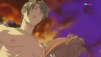 stepson and stepmom fuck at the beach - Hentai