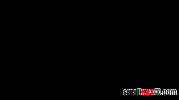 Tiny Blonde Teen Found Tied Up & Fucked By Plumber