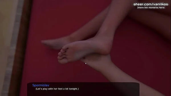 Hot underwater blowjob deepthroat from a gorgeous black-haired milf with a big ass and nice tits l My sexiest gameplay moments l Milfy City l Part #17