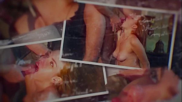 Real amateur teen happy to swallow cum and take facial