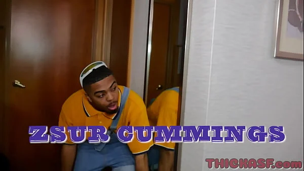 horny stepmom Marilyn Melons gets caught masturbating by black stepson