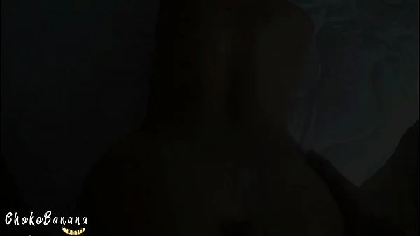 POV - blonde feel fucked from behind from a giant cock