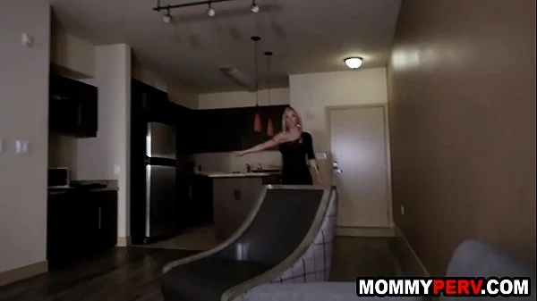 d. comes back home to suck step son's cock