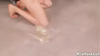 we fucked the bitch hard in anal in turn and pissed her in the ass