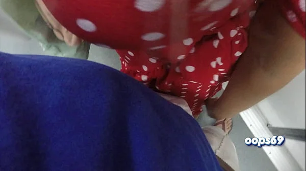 Press my Breasts against a Stranger inside Public Train | Touched his Cock with my Hand to see his Reaction and he Liked!