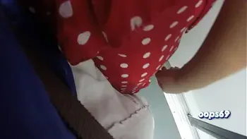 Press my Breasts against a Stranger inside Public Train | Touched his Cock with my Hand to see his Reaction and he Liked!