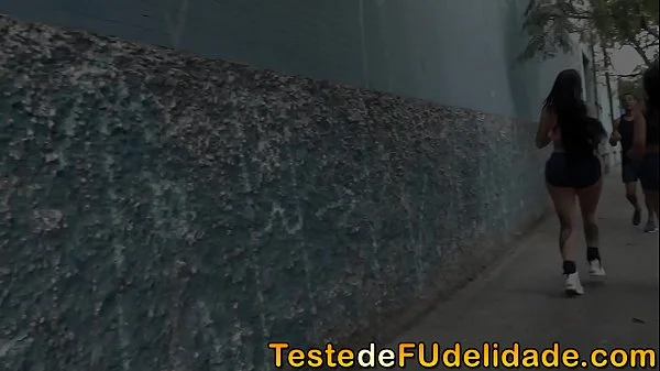 Personal comendo suas alunas gostosas Elisa Sanches e Melissa Lisboa