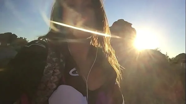 felicity feline rides motorcycle to joshua tree and plays outside