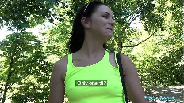 Public Agent Kittina Clairette gets creampied fucking outdoors