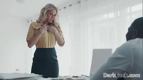 Katie Morgan Takes Her Co-Worker's BBC