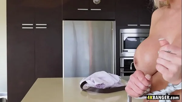 Busty Sexy Elle Getting so Horny letting White Guy Fuck Her