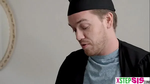 Got to fuck my big ass stepsister after our graduation