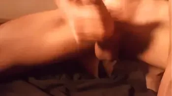 Hot guy moaning loud and jerking off his big cock Huge cumshot of intense pleasure