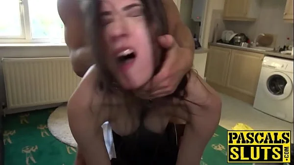 Hot bitch Lina Luxa c. spanked and ass rammed