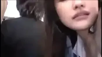 Japonesa com terno, sendo fodida no ônibus