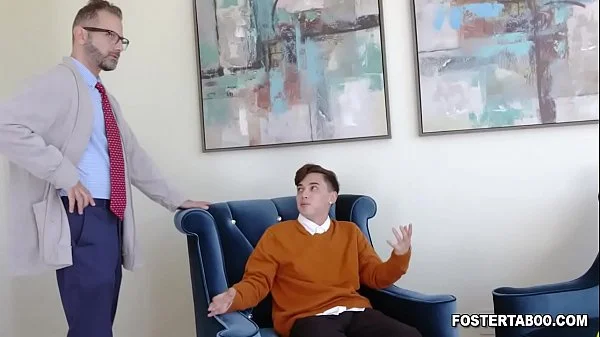 New foster stepdaugther Harmony Wonder found out that her foster stepdad is a cheater.She was shocked that her stepmom knew it and lures her into a stepfamily 3some.