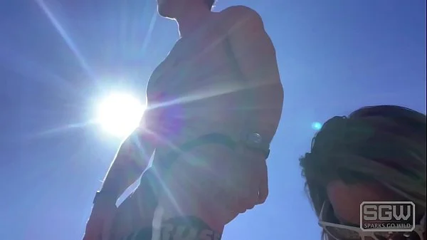 fucking and sucking outdoors in public