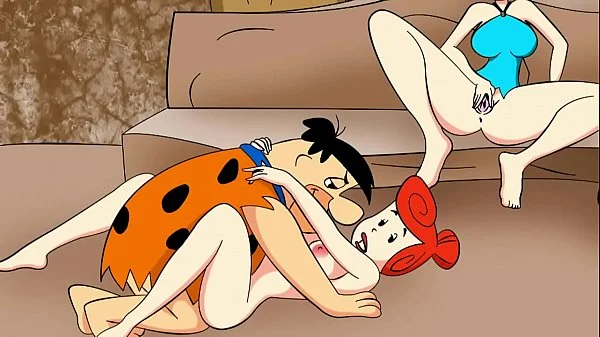 Uma Suruba em Família - HQ Pornô - Os Flintstones