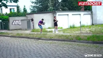 LETSDOEIT - #Josy Black - Lucky White Guy Gets To Have An Awesome Afternoon With A Super Hot Ebony Babe