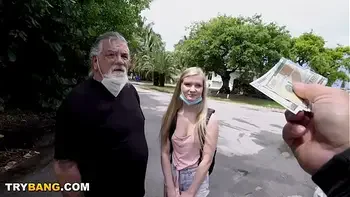 Harlow West Gets Her Teen Pussy Stuffed With BBC On The Bang Bus While Watches