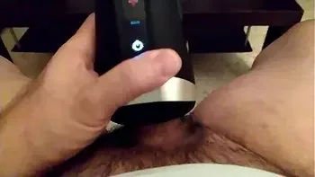 Usando mi satisfyer men heat vibration